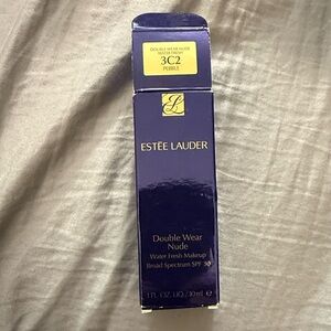 Estee Lauder Double Wear Nude Water Fresh Makeup - color Pebble 3C2 new